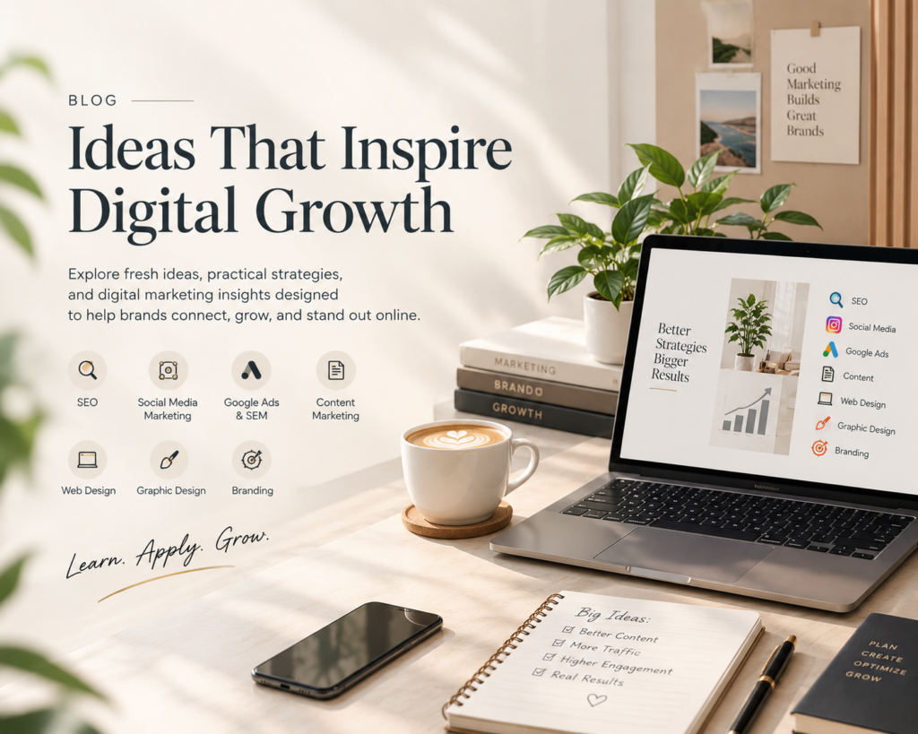 Ideas That Inspire Digital Growth | Smart Marketing Strategies